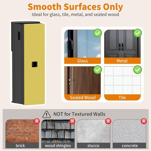 No Drill Doorbell Mount for Ring/Battery Doorbell/Plus/Pro(2026 Model) | Strong Adhesive Mounting Backplate, Sturdy ABS Plastic, Easy Install Accessories Kit, Doorbell Holder for Apartment Door in Saudi Arabia