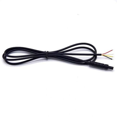 2 Pack Dash Cam Bare Wire Cable with 4 Pin Male and Female Plug Open End Rear View Camera Extension Cord Backup Camera Cables for Dul Dash Cam Front and Rear Camera Car Stereo Head Unit in Saudi Arabia