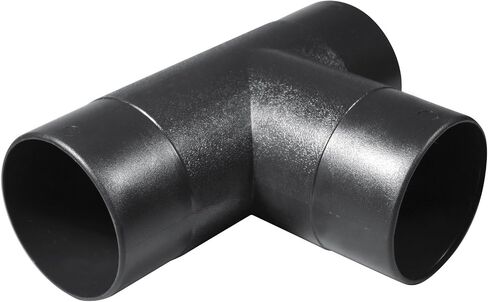 POWERTEC 2-1/2 Inch Clear Y-Fitting Dust Collection Hose Connector, 2 Pack (70228-P2) in Kuwait