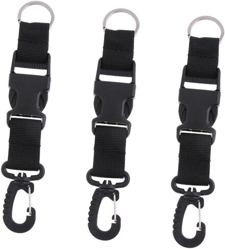 3X Balck Strong Nylon Scuba Diving Lanyard Camera in Saudi Arabia