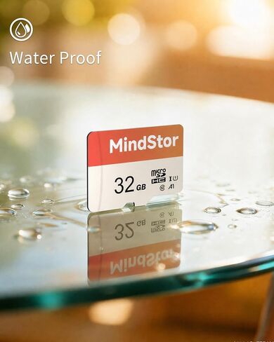 Micro SDHC 32GB Memory Card, MindStor 90MB/s Read Speed TF Card with Adapter, U1, A1 Rated, HD Video Support, Waterproof, for Security Camera, Dash cam, 3 Pack in Saudi Arabia
