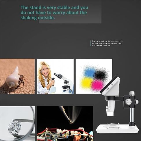 Multifunction Digital LCD Desktop Microscope Portable 4.3 Electronic Biological Power Supply Mode in Saudi Arabia