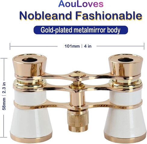 Opera Glasses Binoculars 3 X 25 Compact and Lightweight Optical BK7 Theater Glasses with Chain for Adults Kids Women in Concert Theater Opera in Saudi Arabia