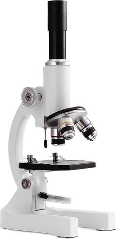 Microscope, Microscope 64X-2400X Monocular Light Elementary School Students Science Experiment Biology Education for Children Adults Beginner Learning and Experiments,for Homeschool Lab in Kuwait