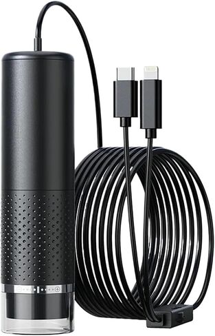 Microscope, Digital Microscope Type C Scope Portable 8LED 1600x Magnification Endoscope for Phone Inspection Camera for Electronic Equipment Repair,for Homeschool Lab in Kuwait