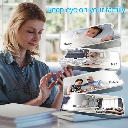 TV Remote Camera 2 in 1 Use WiFi HD 1080P Hidden Camera TV Remote Spy Camera with Video and Motion Detection for Indoor Home Security Camera Wireless Nanny Cam in Saudi Arabia