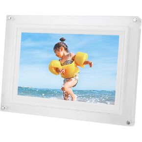 10.1 Inch LED Digital Picture Frame Dynamic Colors Slideshow Player for Home Office Décor in Saudi Arabia