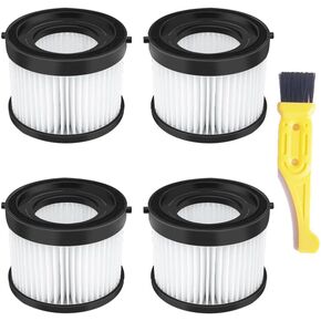 4 Pack HEPA Dry Filter Compatible with Milwaukee Part Number 49-90-0160, 49-90-1951 for M18 Compact Vacuum Model Number 0882-20 Replacement Filters Washable and Reusable in Saudi Arabia