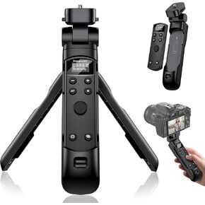 for Canon Tripod Wireless Shooting Grip with Shutter Release - Mini-Tripod with Rechargeable Remote Control for G7 X III/R50/R8/R5/R10/G5 X II/R100/M6 II/M200/M50/R50 V/6D II/V10/V1/SL2, for Vlogging in Saudi Arabia