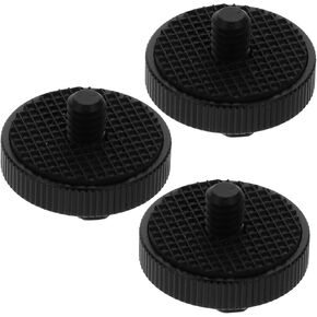 3pcs 1/4 Inch Tripod Screw Adapter with Hot Shoe Mount for DSLR Camera Rig, Metal Flash Cold Shoe Adapter Base Compatible with Camera Flash and Video Accessories in Saudi Arabia