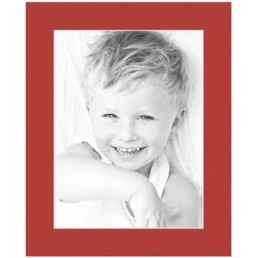 ArtToFrames 20x28 Deep Red/Deep Red Custom Mat for Picture Frame with 16x24 opening size (Mat Only, Frame NOT Included) in Saudi Arabia