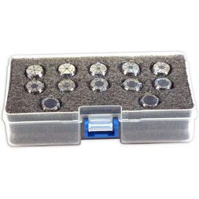 ER16 Ultra Precision Spring Collet Set 12 Piece (0.0001" T.I.R.) USA 100% Quality Control in Saudi Arabia