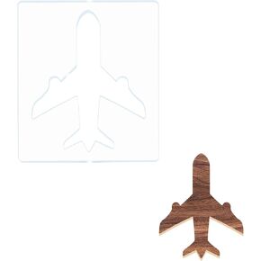 Helmet Router Templates, 5.9 x 6.7 inch Reusable Airplane Design Tool，Acrylic Woodworking Stencil for Woodworking Gift, Airplane Lovers, Home Decor, Kitchen Use, DIY,Carving in Saudi Arabia