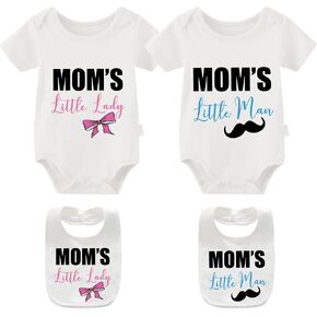 YSCULBUTOL 2-Pack Baby Twins Bodysuits Family Matching Clothes Infant Twin Romper Funny Unisex Toddler Outfits in Saudi Arabia