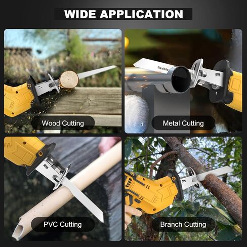 Wood Pruning Reciprocating Saw Blades Compatible with DeWalt Reciprocating Saw, High Carbon Steel Reciprocal Saw Blades for Tree Trimming, Wood Cutting in Saudi Arabia