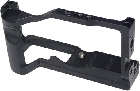 Camera Cage Rig，Compatible for Canon M6 II with 38mm NATO Rail Cold Shoe Mount ARRI 1/4" 3/8" Holes，Compatible for EOS M6 Mark II，Camera Accessories in Saudi Arabia