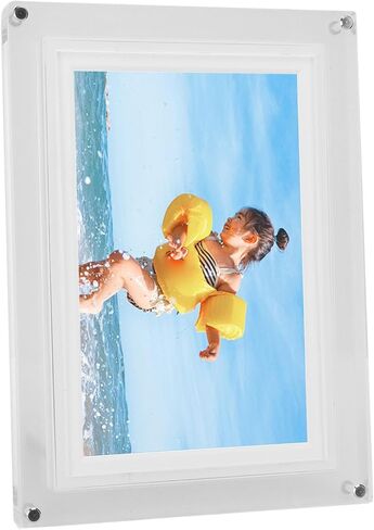 10.1 Inch LED Digital Picture Frame Dynamic Colors Slideshow Player for Home Office Décor in Saudi Arabia