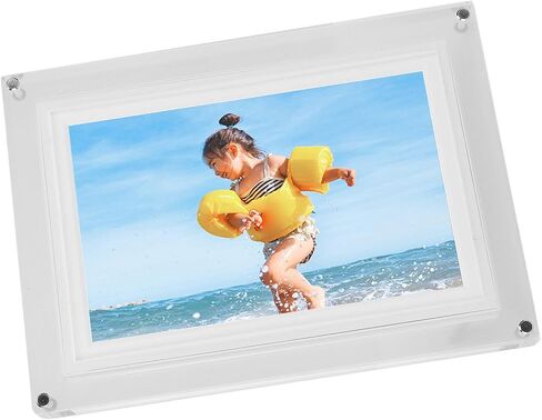 10.1 Inch LED Digital Picture Frame Dynamic Colors Slideshow Player for Home Office Décor in Saudi Arabia
