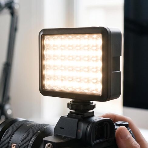 LED Camera Fill Light, with 840LM 7W | 35 LED Video Light Fill Light 6000K-7000K, for DSLR Camera Photography Vlogging Live Stream in Kuwait