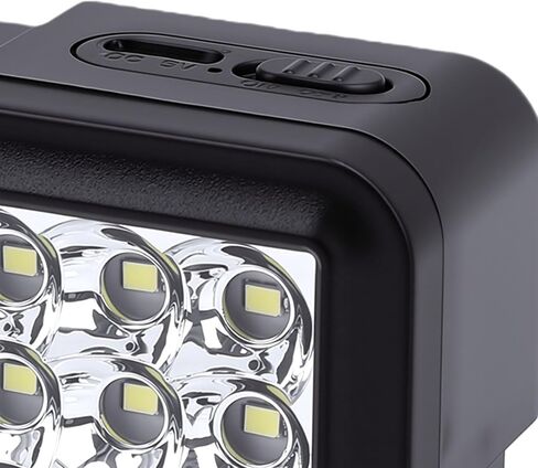LED Camera Fill Light, with 840LM 7W | 35 LED Video Light Fill Light 6000K-7000K, for DSLR Camera Photography Vlogging Live Stream in Kuwait