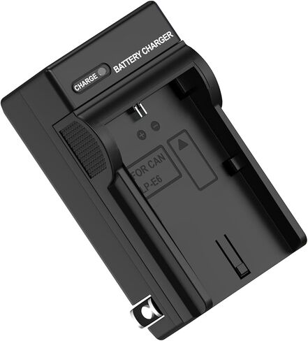 Replacement LP-E6 Battery Charger Charging Compatible with Canon EOS R7, R6, R6 Mark II, R5, R, 90D, 80D, 70D, 60D, 7D, 7D Mark II, 6D, 6D Mark II, 5DS, 5DS R, 5D Mark IV/III/II Camera in Saudi Arabia