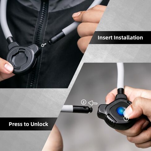Pocket 4 Magnetic Neck Mount,Extended Version Quick Release POV/Vlog Video Selfie Necklace Holder for DJI OSMO Pocket 4 Creator Combo (T26 Pro) in Saudi Arabia