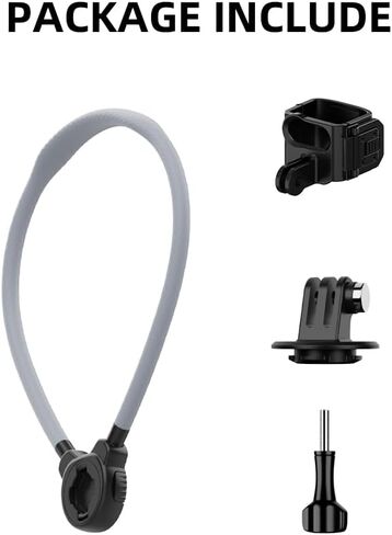 Pocket 4 Magnetic Neck Mount,Extended Version Quick Release POV/Vlog Video Selfie Necklace Holder for DJI OSMO Pocket 4 Creator Combo (T26 Pro) in Saudi Arabia