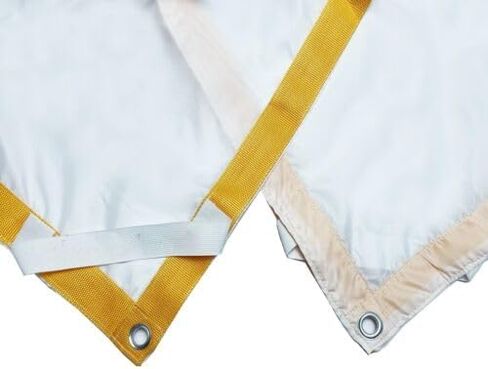 12'x12' 3.6x3.6m Silks Softens Light White Silk Diffusion/Overhead Butterfly, with Two Seams in Saudi Arabia