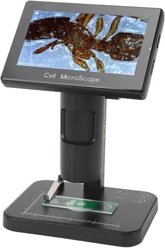 Digital Microscope with 5 Inch Display, USB 1080P, 1000X Magnification for Welding Research in Saudi Arabia