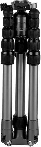 SLIK Rover α Aluminum Travel Tripod Kit with Ball Head 62" Tall (613-002)- Integrated Monopod, Folds Down to 14.6 inches, Weighs 3.8lbs, Supports 17lbs in Kuwait