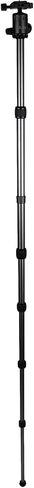 SLIK Rover α Aluminum Travel Tripod Kit with Ball Head 62" Tall (613-002)- Integrated Monopod, Folds Down to 14.6 inches, Weighs 3.8lbs, Supports 17lbs in Kuwait