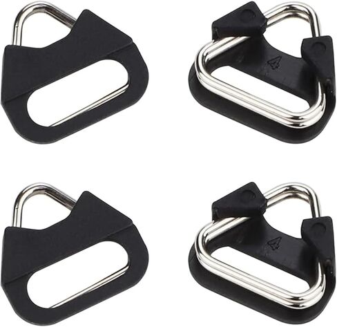 4pcs Stainless Steel Triangle Split Ring for Camera Strap, Split Hook for Belt Hook Lanyard Camera Shoulder Strap in Saudi Arabia