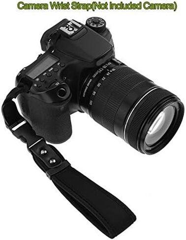 Adjustable Soft Thick Shoulder Neck Strap Hand Wrist Strap for Sony, Nikon & Canon Fuji DSLR Gopros Action Cameras Security (Hand Wrist Strap) in Saudi Arabia