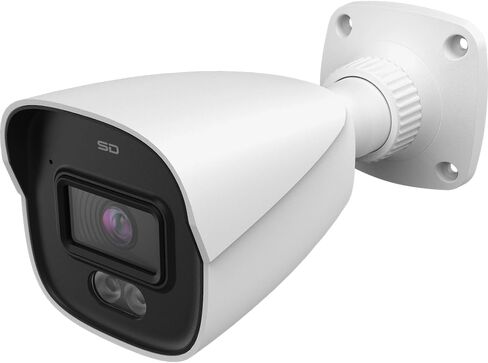 ENS IP-5IR6S4C1-28 6MP Dual Illumination Water-Proof Bullet Network Camera, 2.8mm Lens, 1/2.5" CMOS Sensor, White LED(98ft)/IR(98ft), 3200x1800 Resolution, 120dB True WDR, Built-in Mic, SD Slot, IP67 in Kuwait