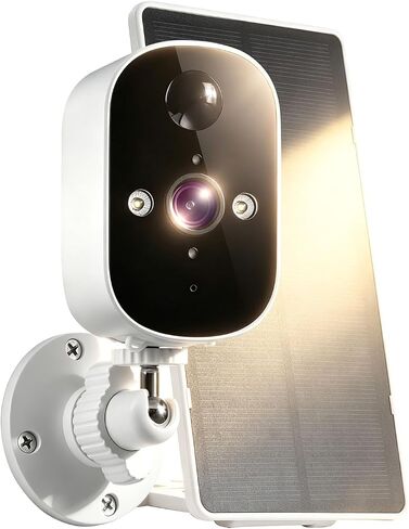 XVIM 2K Wireless Security Camera with Solar Panel | 30-Day Standby Without Charging, Cloud & SD Card Storage, Full-Color Night Vision, AI Motion Detection, Wire-Free Installation for Home Security. in Kuwait