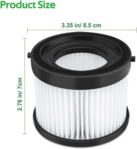4 Pack HEPA Dry Filter Compatible with Milwaukee Part Number 49-90-0160, 49-90-1951 for M18 Compact Vacuum Model Number 0882-20 Replacement Filters Washable and Reusable in Saudi Arabia