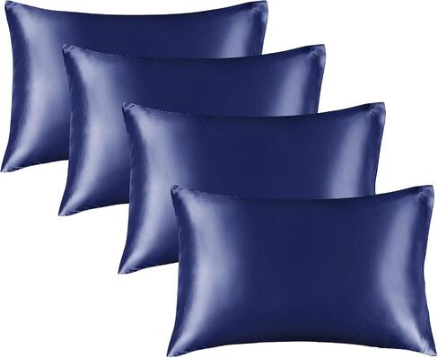 BEDELITE Satin Pillowcases, Toddler Size 13x18 Inch, Lavender, Set of 2 | Similar to Silk Pillow Cases, Soft and Cooling, Reduces Friction, Gentle on Hair and Skin, Envelope Closure, Women Men Gift in Kuwait