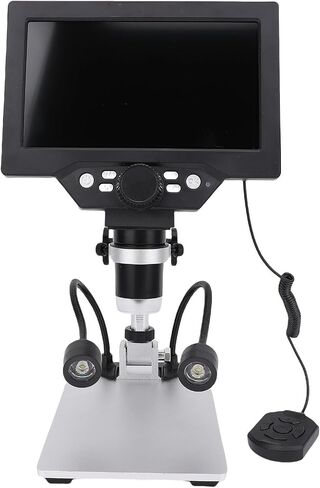 Digital Microscope Auto Focus HD 7 Inch 1200X 12MP for Scientific Research Soldering Repair in Saudi Arabia