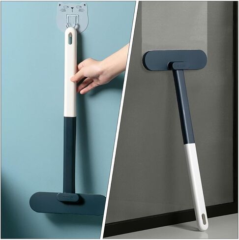 Blue Pp Mesh Screen Cleaner Brush Dual-use Cleaning Tool | Wet and Dry Sweeping, Brush Both Sides, Wall-hanging Design for Lasting Use, Minimalist Look with Natural Appearance in Saudi Arabia