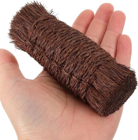 Engraving Brown Brush Palm Fiber Cleaning Brush for Tracing | Dust Removal and Stain Cleanup, Convenient Storage, Narrow Brush Profile for Detailed Surface Work in Kuwait