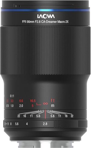 Laowa 90mm f/2.8 2X Ultra Macro APO Lens for Canon RF Mount | Full Frame Close-Up Photography Lens, 2X Magnification, Manual Focus Design (VE9028RF) + Lens Filter Kit + More (6pc Bundle) in Kuwait