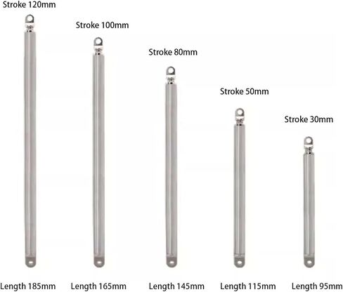 1PCS Mini Tubular Motor Telescopic Rod Diameter 8mm(80mm with Controler) in Kuwait