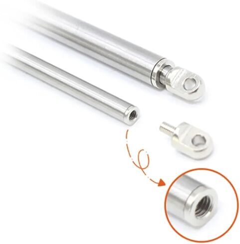 1PCS Mini Tubular Motor Telescopic Rod Diameter 8mm(80mm with Controler) in Kuwait