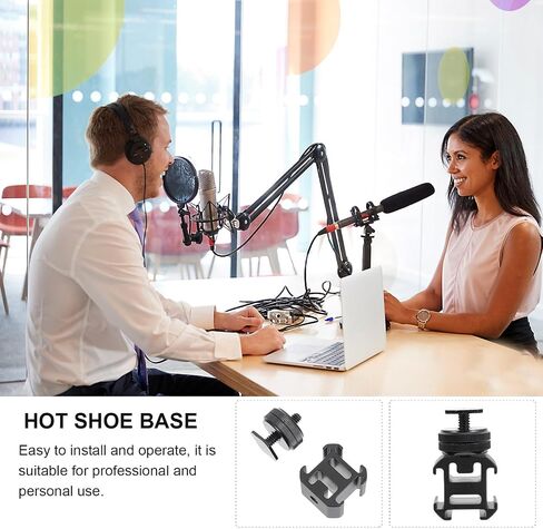 Tripod Screw Hot Shoe Adapter for DSLR Camera Flash Holder Mount Flash Light Stand Converter Compatible with Camera Rig for Photography in Saudi Arabia