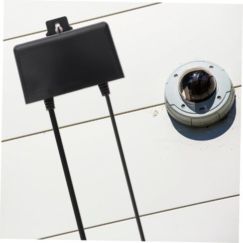 Waterproof Power Supply Adapter Us Plug 12V AC100 ABS Black in Saudi Arabia