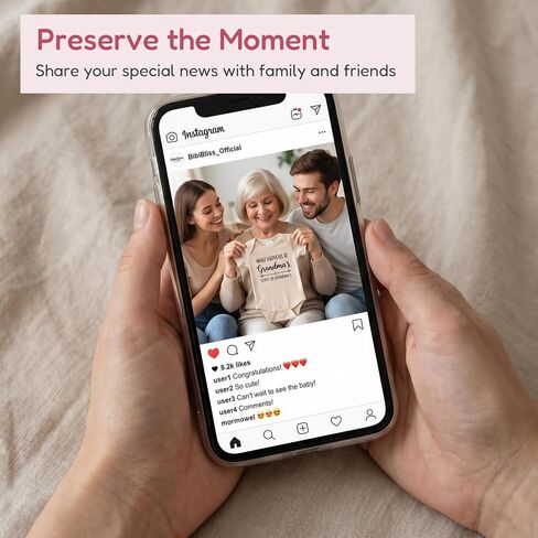 What Happens at Grandma's, Stays at Grandma's. Baby Coming Soon Bodysuit Announcement, Funny Pregnancy Announcement Gift for Grandparents to be,Baby Surprise to Family(oat) in Saudi Arabia