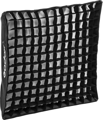Godox Flash Softbox مع حلقة وشبكة سرعة بوينز، معدل ضوء مربع 23.6 × 23.6 بوصة للإضاءة الناعمة المتساوية، والتصوير الفوتوغرافي للصور، وتصوير المنتجات، والاستوديو والاستخدام في الموقع in Kuwait