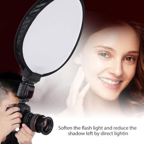 40cm Flash Diffuser Softbox Reflective Inner Removable Design External in Saudi Arabia