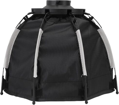 Octagonal Softbox, Premium Canvas Folding Flash Softbox 11.4 Inch with Storage Bag, Quick Setup Even Diffusion Portable Light Modifier for Travel Photography Studio Video in Saudi Arabia