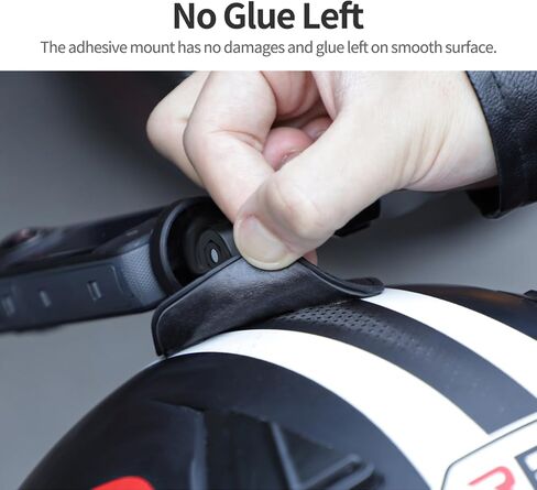 Flexible Adhesive Mount for Insta360 X5 X4 X3 Ace Pro 2 Helmet Sticky Mounts Curved Adhesive Base for GoPro Hero13/12/11/10/9/8 Max and for DJI Osmo Action Camera Accessories in Saudi Arabia
